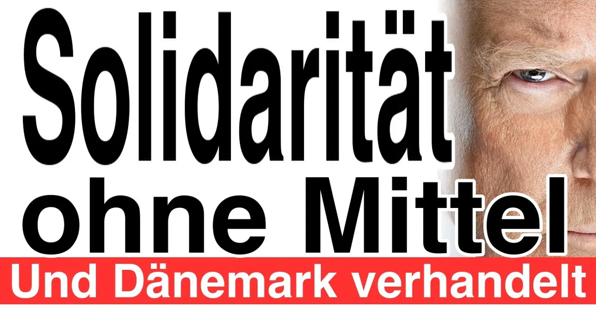 Standbild aus dem Video: Solidarität ohne militärische Mittel ist außenpolitisch wertlos