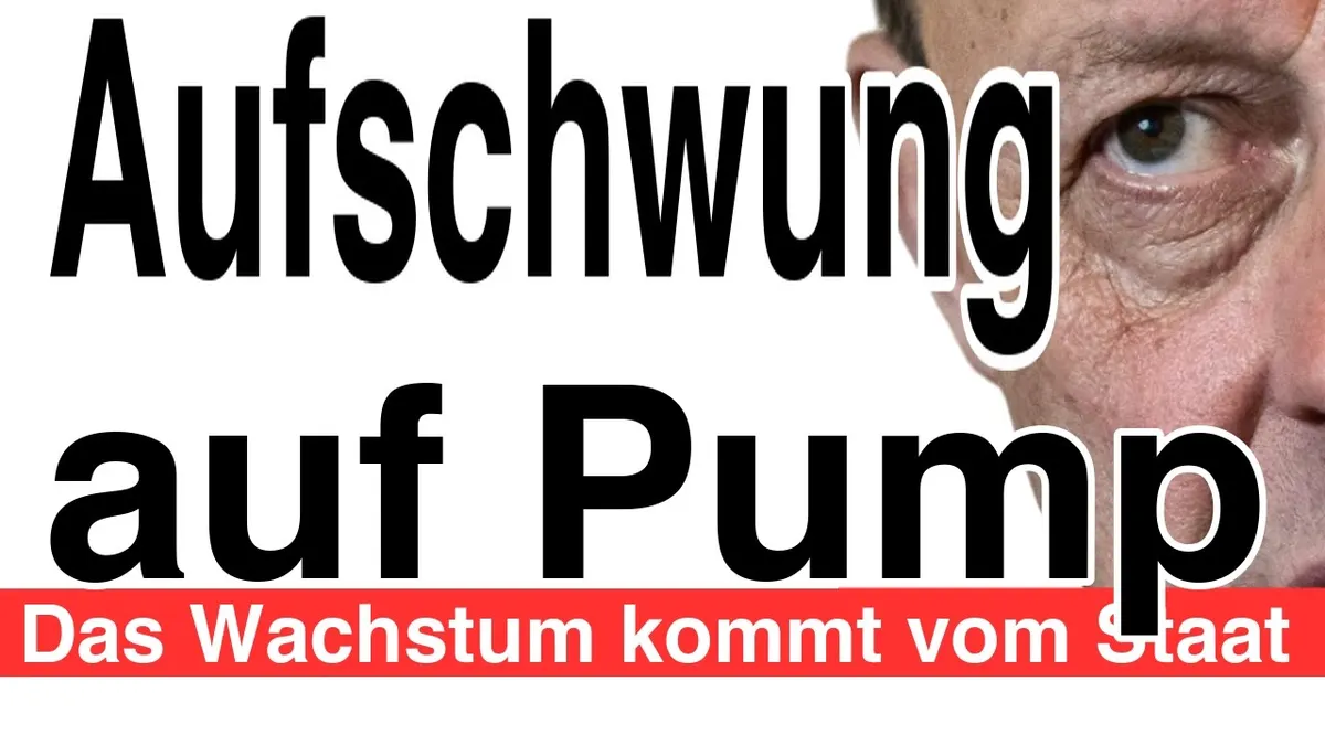 Standbild aus dem Video: Merz verkauft eine Prognose als Aufschwung